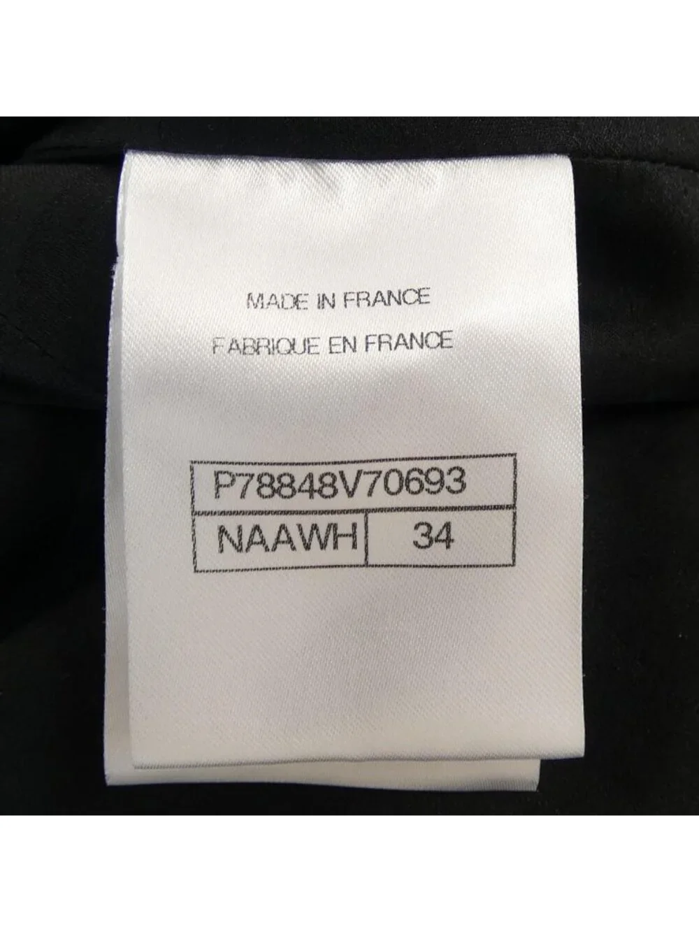 Chanel Coat Black